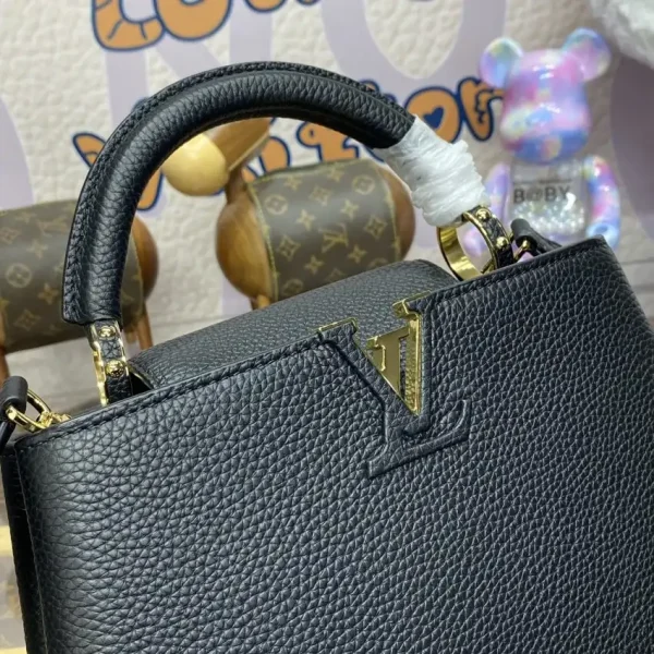 Loius Vuitton Capucines Full Black - Image 10