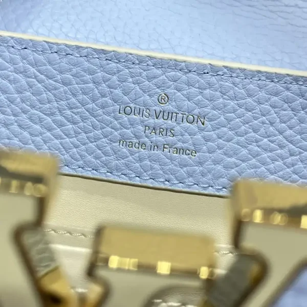 Loius Vuitton Capucines Light Blue - Image 3