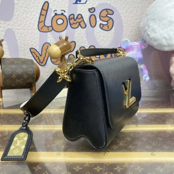 Louis Vuitton Twist Black With Strap - Image 11