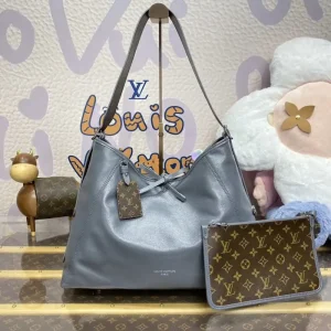 Louis Vuitton Carry All MM Silver