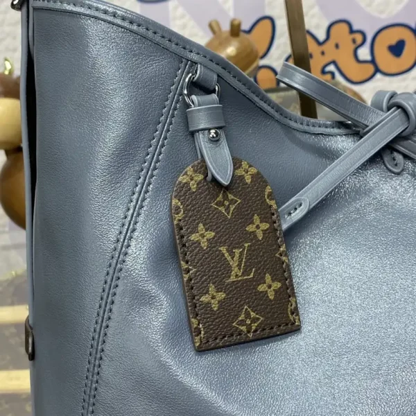 Louis Vuitton Carry All MM Silver - Image 4