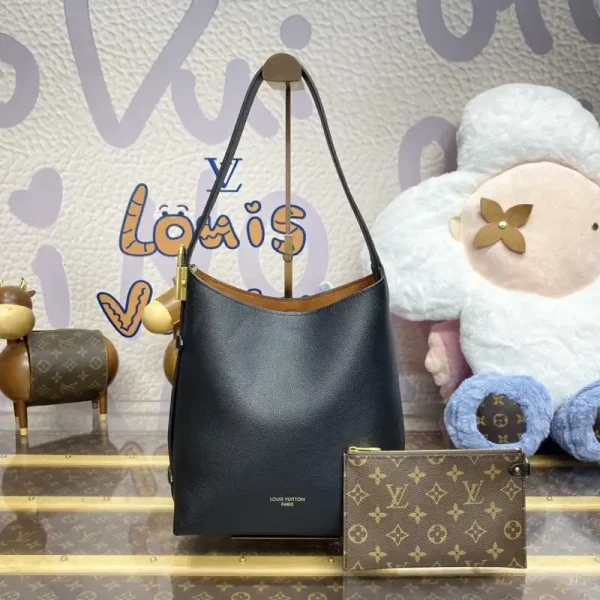 Louis Vuitton Low Key Hobo Black