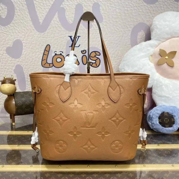 Louis Vuitton Neverfull MM Full Brown