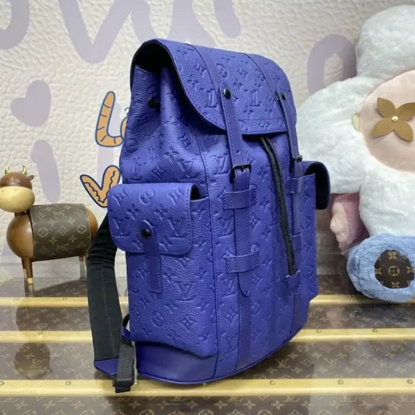Louis Vuitton Christopher Backpack Blue - Image 5