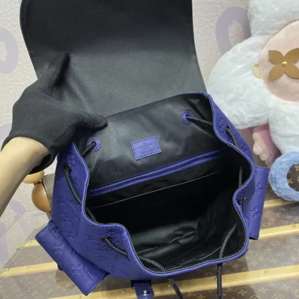 Louis Vuitton Christopher Backpack Blue - Image 8