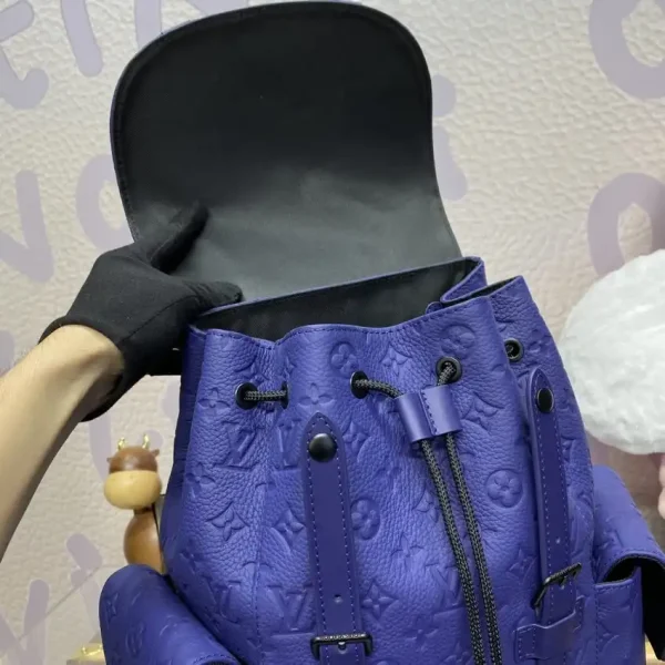 Louis Vuitton Christopher Backpack Blue - Image 10