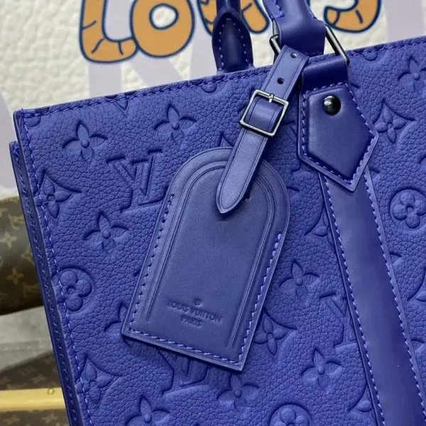 Louis Vuitton Sac Plat 24H Blue - Image 5