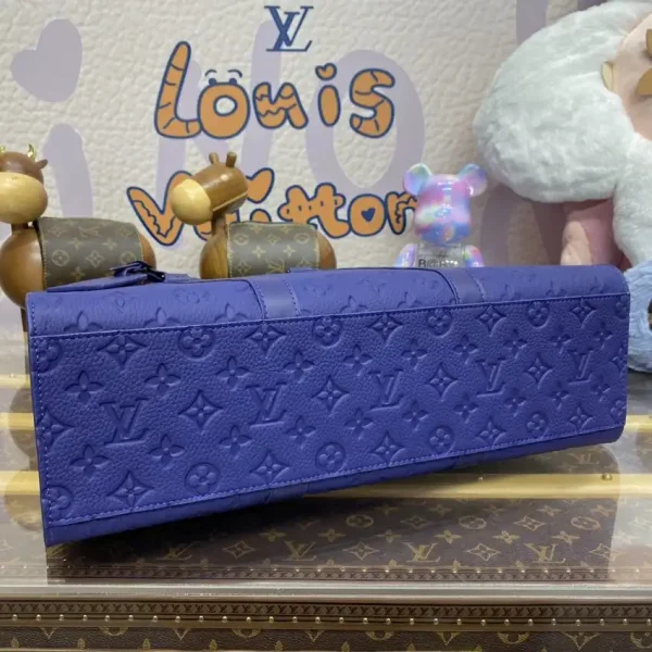 Louis Vuitton Sac Plat 24H Blue - Image 10