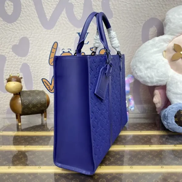 Louis Vuitton Sac Plat 24H Blue - Image 2