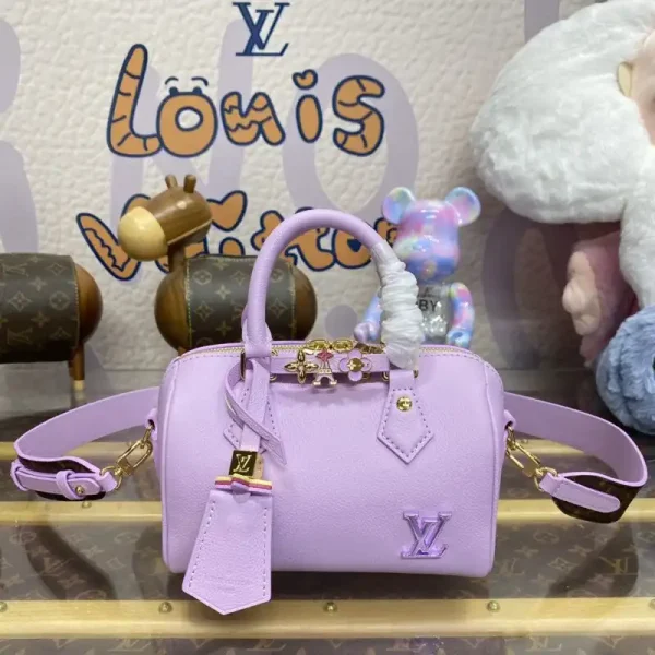 Louis Vuitton Speedy 18 Purple