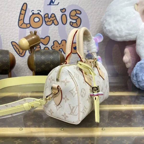 Louis Vuitton Speedy 18 Beige - Image 8