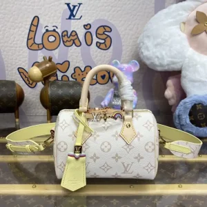 Louis Vuitton Speedy 18 Beige