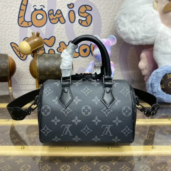 Louis Vuitton Speedy 18 Black - Image 9