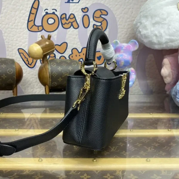 Loius Vuitton Capucines East West Black - Image 9