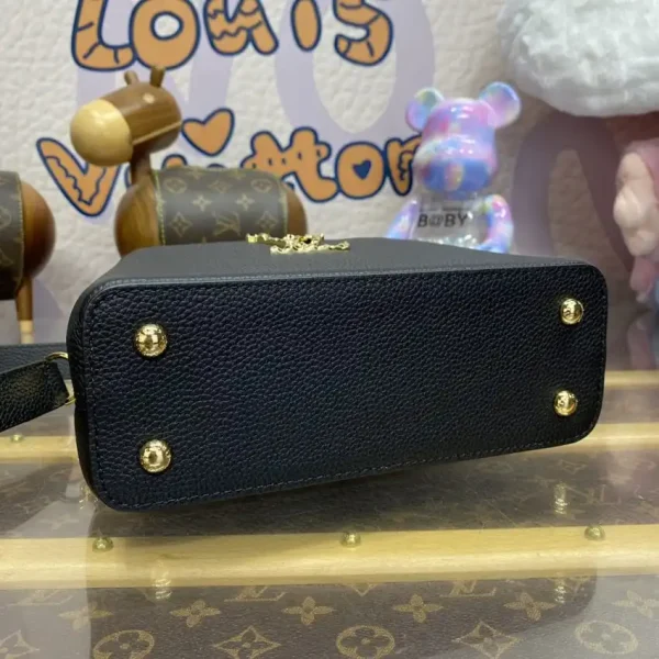Loius Vuitton Capucines East West Black - Image 4