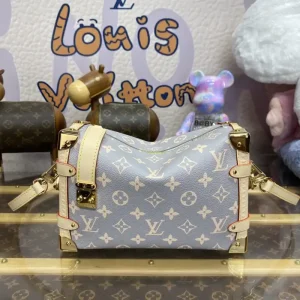 Louis Vuitton Side Trunk Canvas Beige