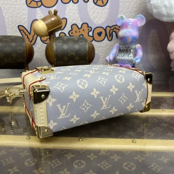Louis Vuitton Side Trunk Canvas Beige - Image 4