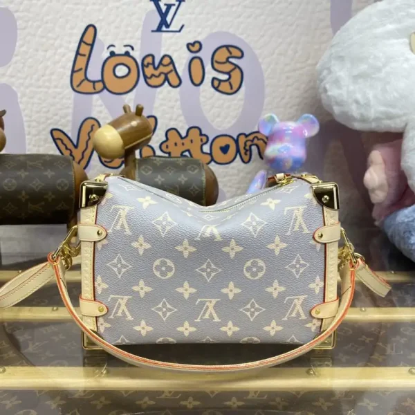 Louis Vuitton Side Trunk Canvas Beige - Image 8
