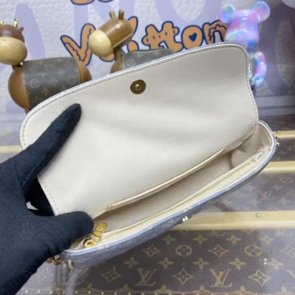 Louis Vuitton Wallet on Chain Ivy Grey - Image 5