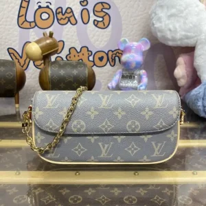Louis Vuitton Wallet on Chain Ivy Grey