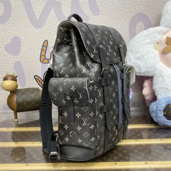 Louis Vuitton Christopher Backpack Grey - Image 7