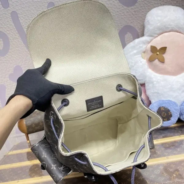 Louis Vuitton Christopher Backpack Grey - Image 8