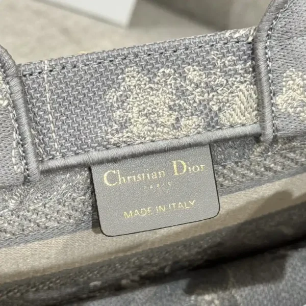 Dior Tote Book Mini Grey Tiger - Image 3