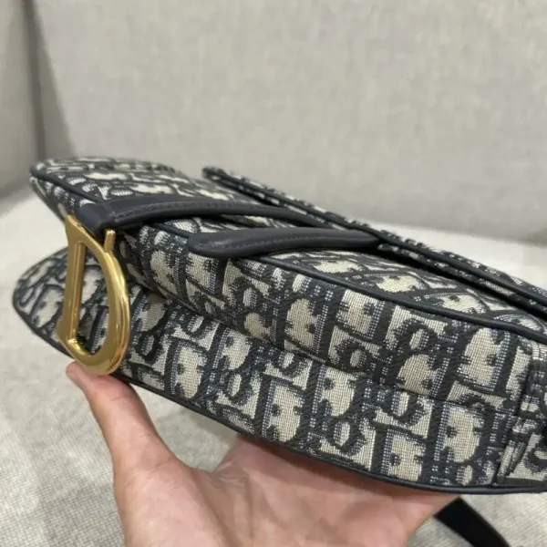 Dior Saddle Bag Small CD Canvas - Image 7