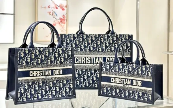Dior Tote Book CD Canvas&Leather - Image 12