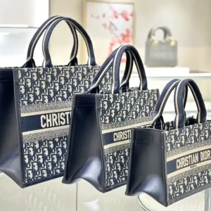 Dior Tote Book CD Canvas&Leather