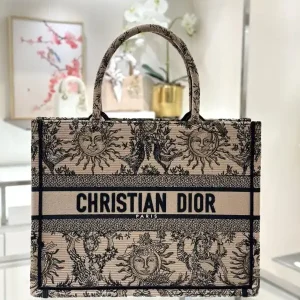Dior Tote Book Sun God Brown