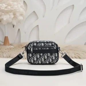 Dior Safari Bag with Strap Oblique