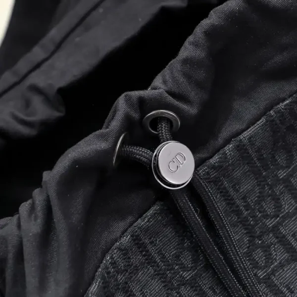 Dior 8 Backpack with Flap Black - Image 3