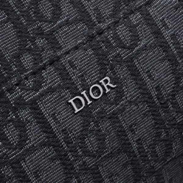 Dior 8 Backpack with Flap Black - Image 9