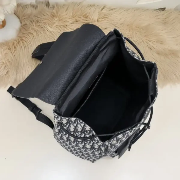 Dior Saddle Backpack with Flap Classic - Image 6