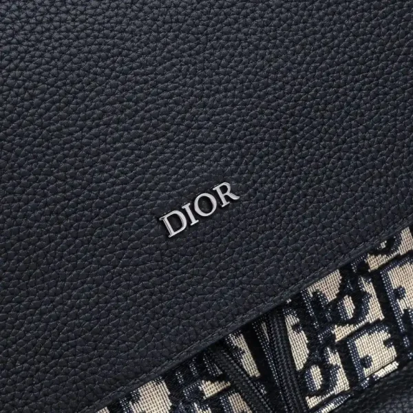Dior Saddle Backpack with Flap Classic - Image 9