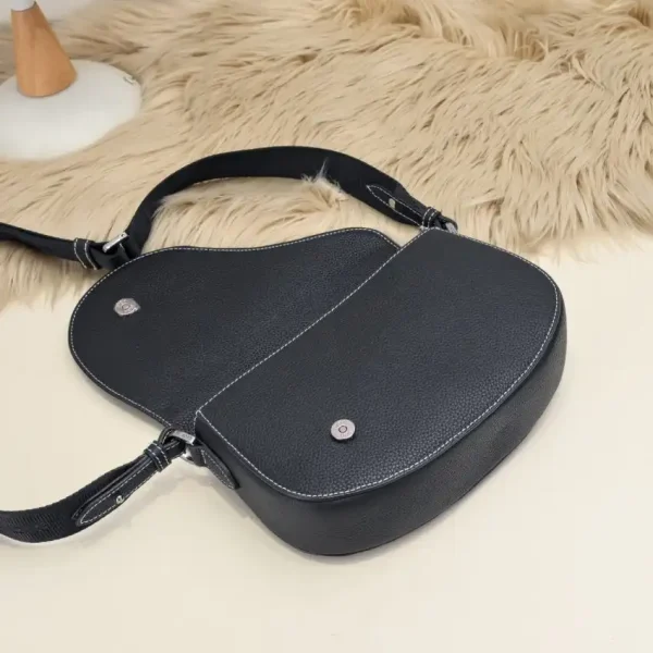 Dior Saddle Messenger Black - Image 9