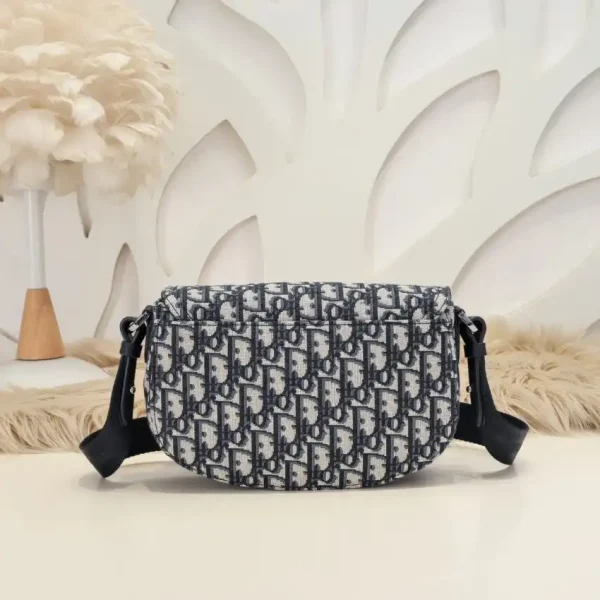 Dior Saddle Messenger White Classic - Image 3