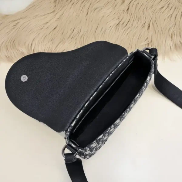 Dior Saddle Messenger White Classic - Image 5