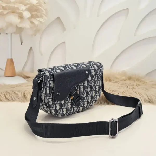Dior Saddle Messenger White Classic - Image 7
