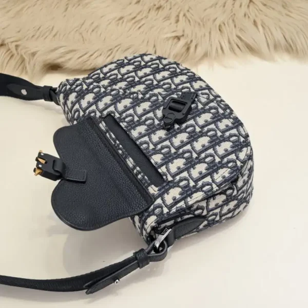 Dior Saddle Messenger White Classic - Image 8