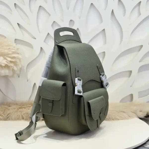 Dior Maxi Gallop Backpack Green - Image 7