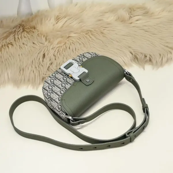 Dior  Saddle Messenger Bag Khaki - Image 5