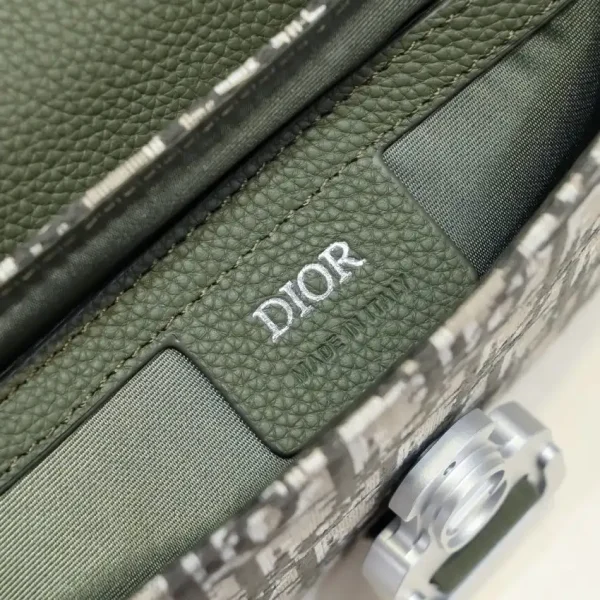 Dior  Saddle Messenger Bag Khaki - Image 6