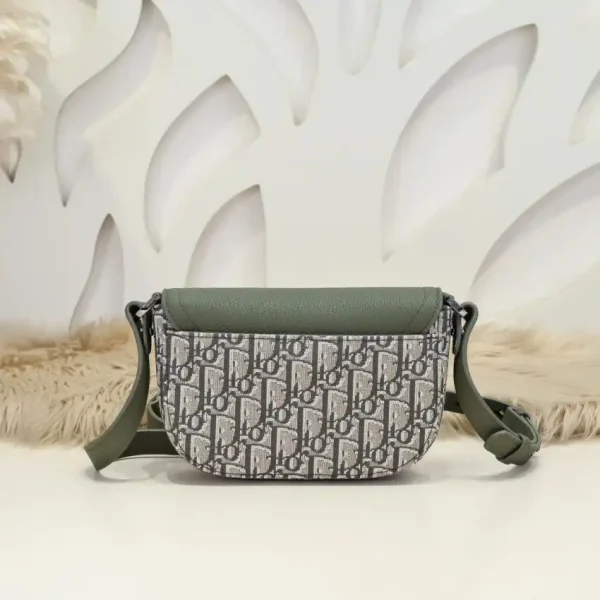 Dior  Saddle Messenger Bag Khaki - Image 8