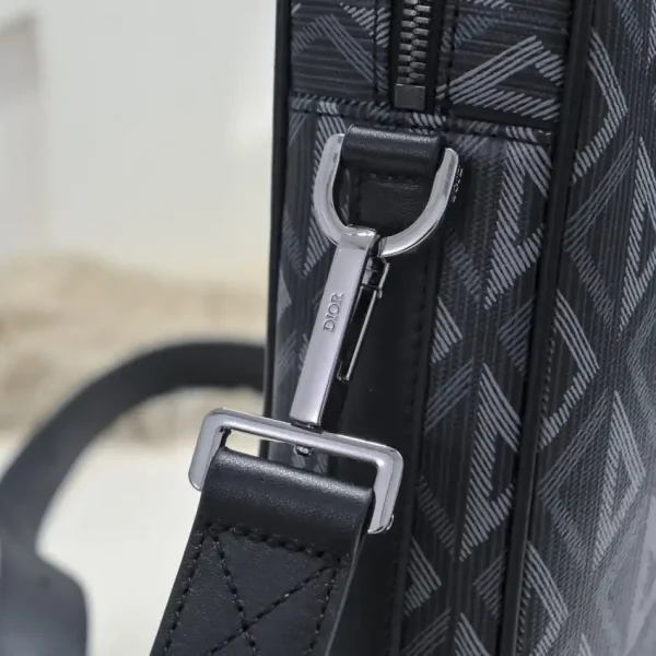 Dior Zipped Briefcase Grey - Image 9