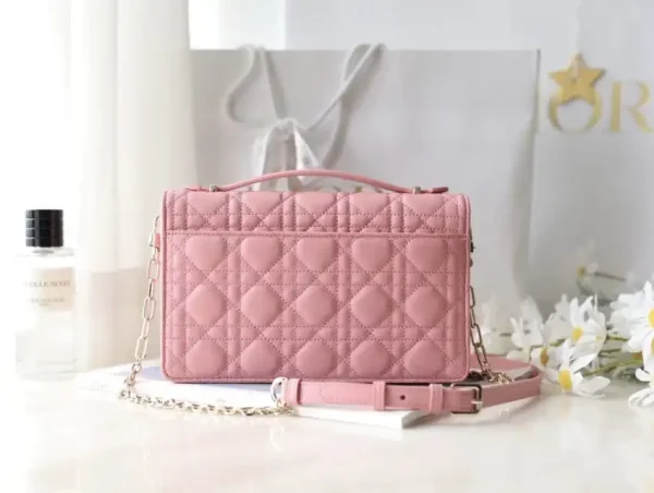 My Dior Top Handle Bag Pink - Image 3