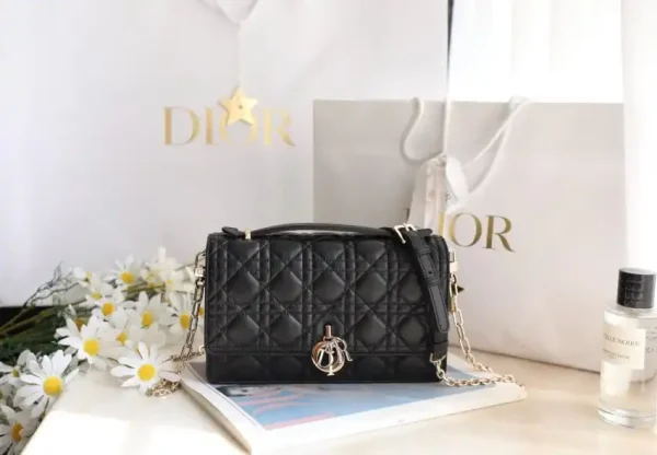 My Dior Top Handle Bag Black