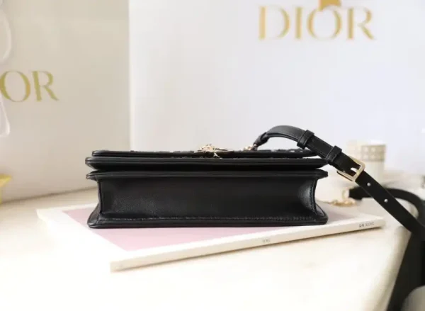 My Dior Top Handle Bag Black Canvas - Image 5