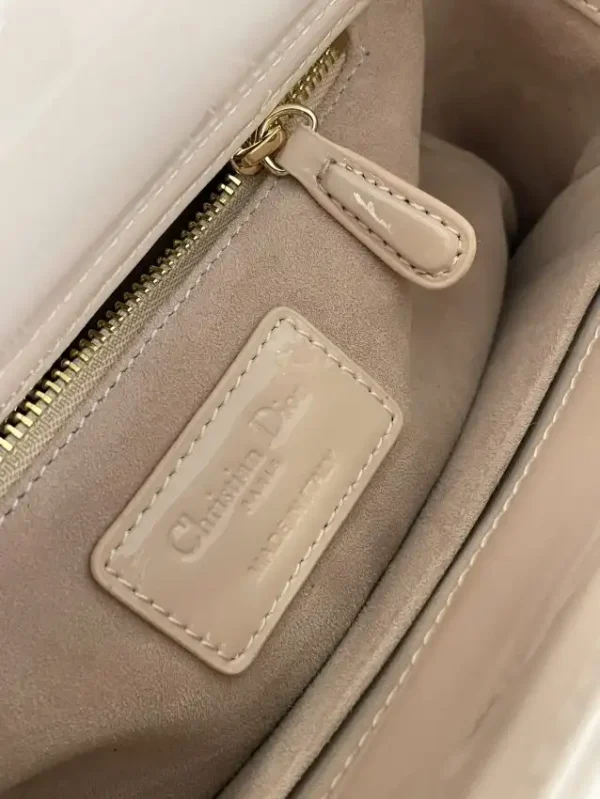 Lady Dior Patent Pink ABC - Image 8